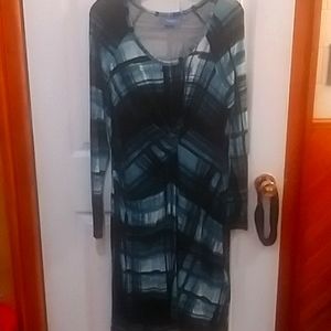Simply Vera~Vera Wang ladies XL long sleeve dress